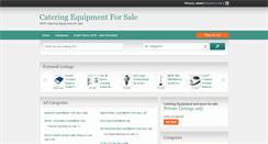 Desktop Screenshot of cateringequipment4all.co.za
